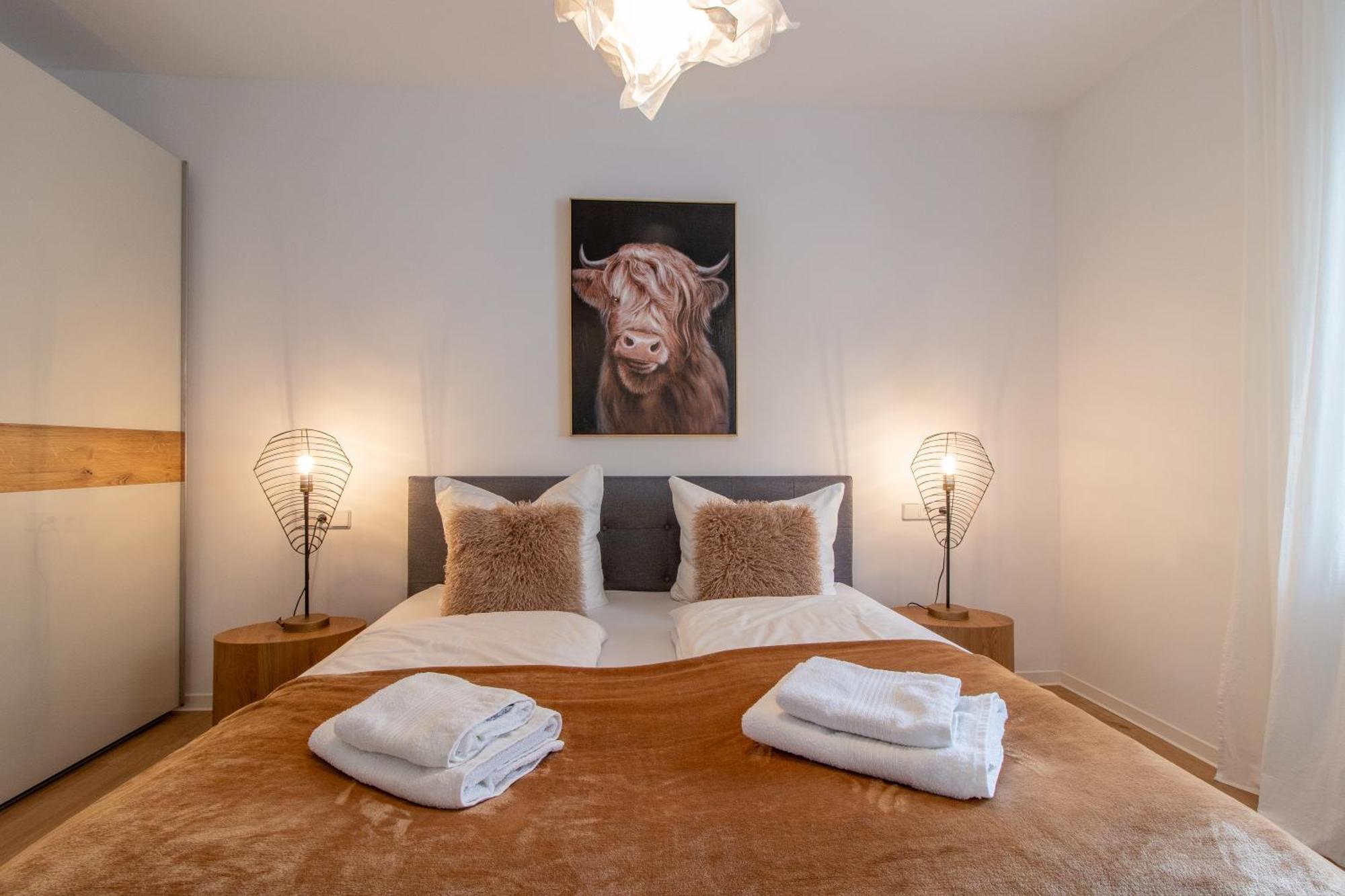 Stilvolles City-Apartment I Netflix I Wlan L Stellplatz I Zentral シュヴァルツェンベルク エクステリア 写真